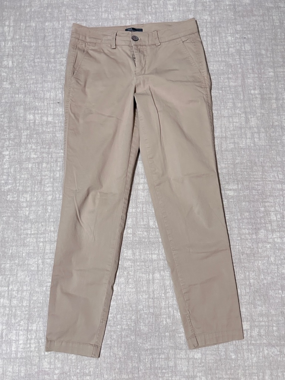 Vince Tan Beige Cotton Pants Size 2